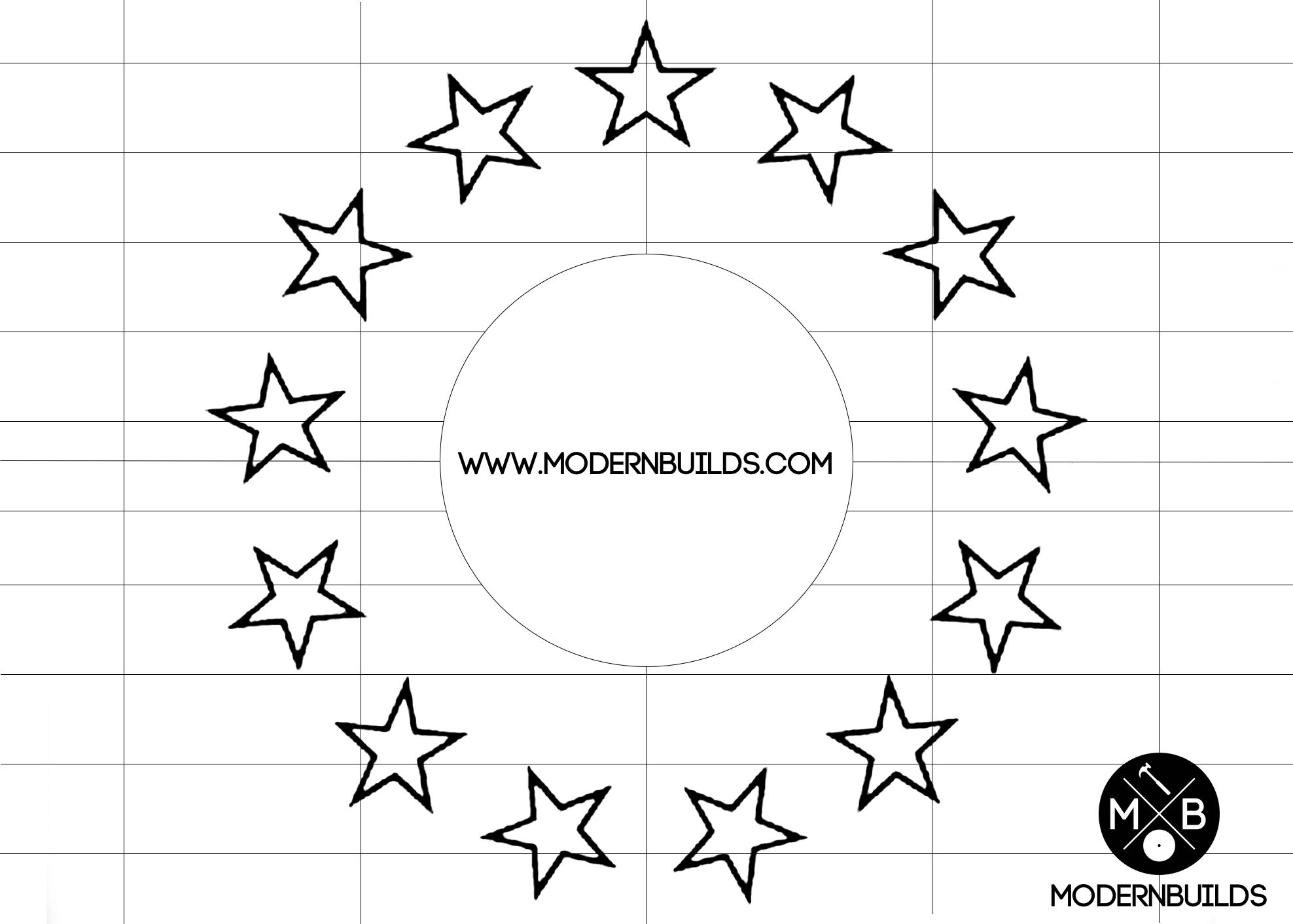 10 American Flag Star Template Perfect Template Ideas